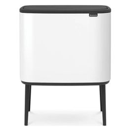 Waste Bin Bo Touch Bin Pattumiera 36 Litri Bianco