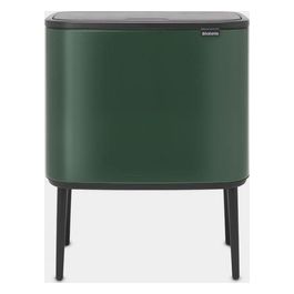 Waste Bin Bo Touch Bin Pattumiera Pine Green 3 x 11 Litri