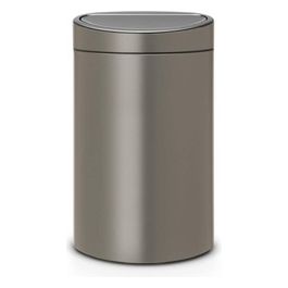 Waste Bin Touch Bin New Recycle Pattumiera 23+10 Litri Platinum