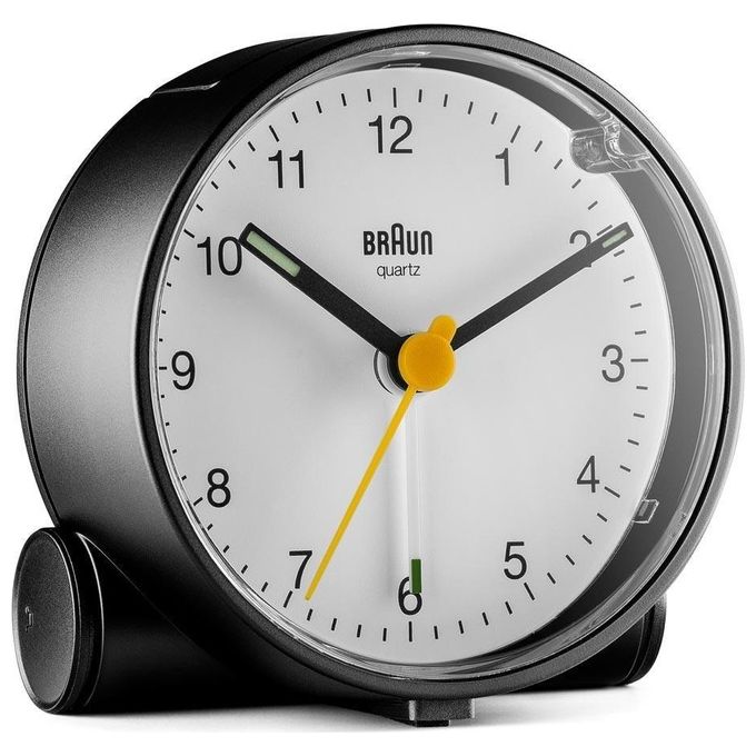 Braun BC 01 BW Sveglia al Quarzo Nero