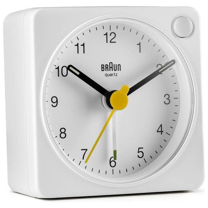 Braun BC 02 XB Sveglia al Quarzo Nero con Funzione Luce