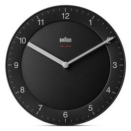 Braun BC 06 B-DCF Orologio da Parete Radiocontrollato Nero