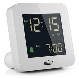 Braun BC 09 W-DCF Sveglia Radiocontrollata Bianco