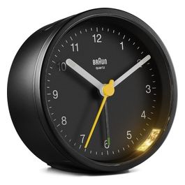 BC 12 B Sveglia al Quarzo Nero