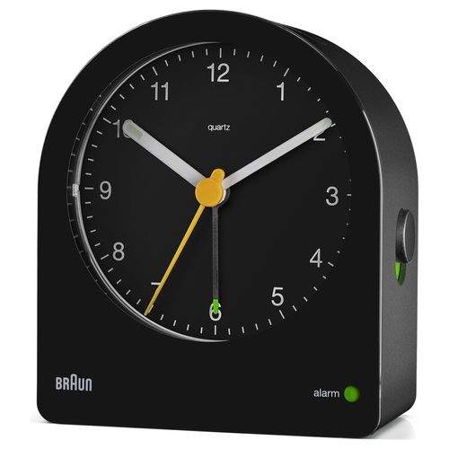 Braun BC22 BK Sveglia al Quarzo Nero