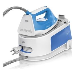 Braun CareStyle 1 Is 1012 Bl Ferro da Stiro con Caldaia 2400W 15 Litri Ceramica Blu/Bianco