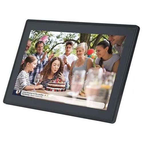 21254 DigiFrame 1518 WiFi Cornice Digitale 15.6" 1920 x 1080 Pixel 8 GB memoria interna supporto microSD fino a 32 GB colore Nero
