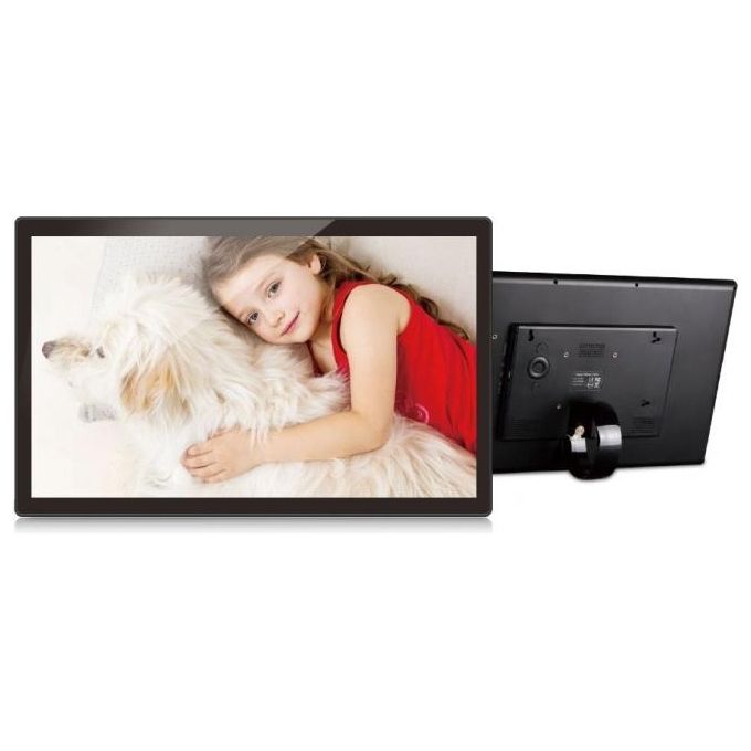 Braun 21415 DigiFrame 215 Business Line Cornice per Foto Digitali 54,6 cm (21,5'') Full HD IPS Risoluzione 1920 x 1080 Pixel HDMI USB 2.0 Lettore SD Altoparlanti Integrati 3 W colore Nero