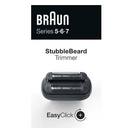 Braun EasyClick Accessorio Rifinitore Effetto Barba Incolta per Rasoio Elettrico Series 5/6 e 7