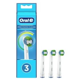 Braun EB20RB Oral-B Precision Clean Testine di Ricambio per Spazzolino Elettrico con Tecnologia CleanMaximiser Confezione da 3 Pezzi
