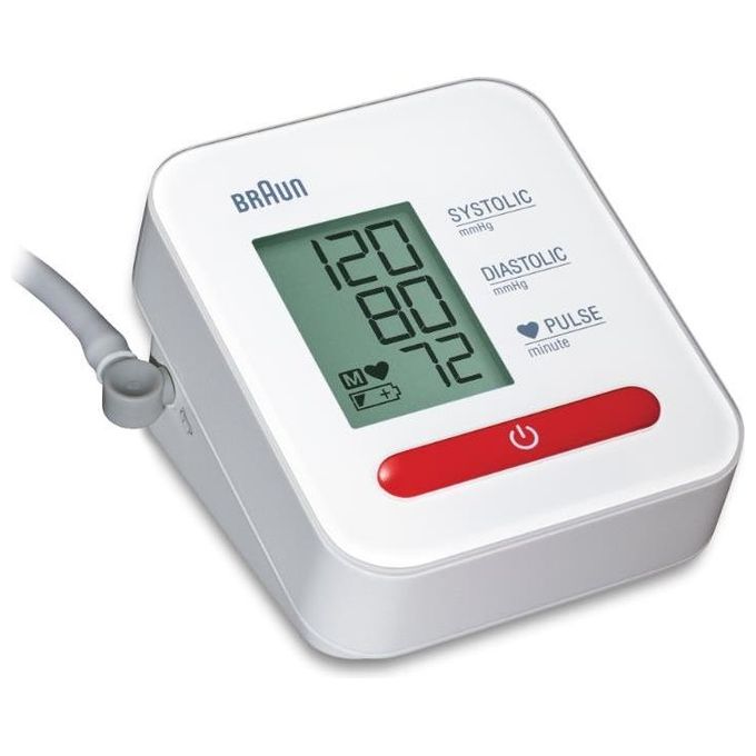 Braun ExactFit 1 Misuratore della Pressione Sanguigna Avambraccio Schermo LCD