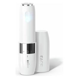 Braun Face FS1000 Mini Depilatore Donna Viso con Luce Smartlight Bianco