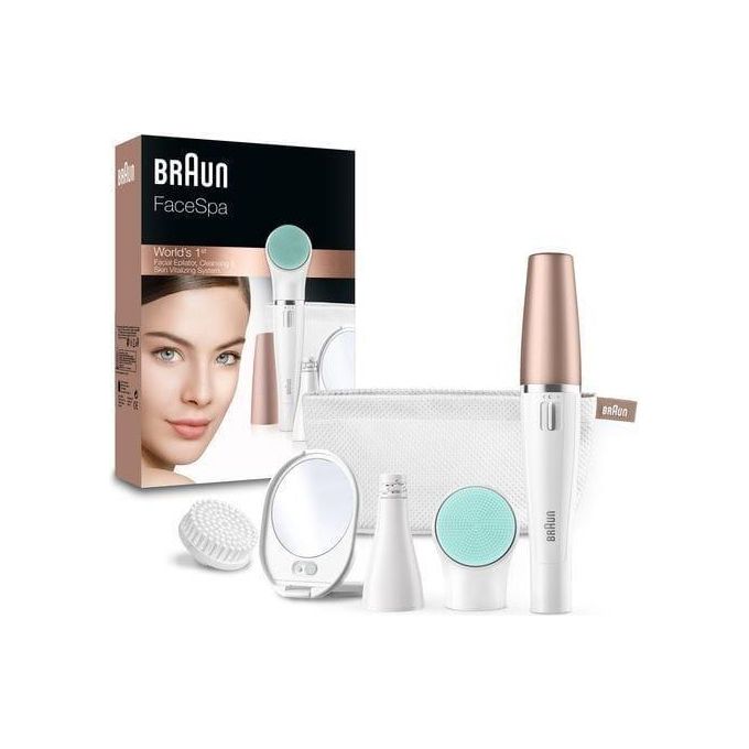 Braun FaceSpa 851V Sistema di Epilazione Viso 3 in 1