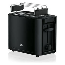 Braun HT3010BK Tostapane 1 Fetta Nero 1000W