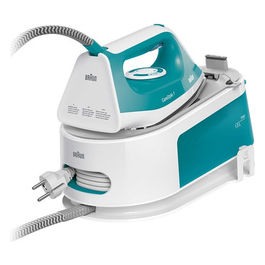 IS 1013 GR Ferro da Stiro a Caldaia 2200 W Verde Bianco