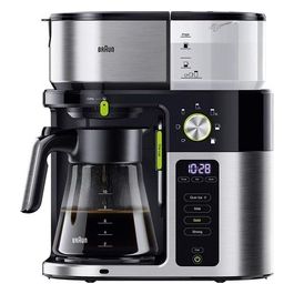 KF 9050 BK MultiServe Macchina da Caffe' con Filtro 1750W 10 Cups Inox/Nero/Acciaio