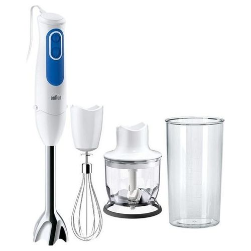 Braun MQ 3025 Spaghetti Frullatore ad Immersione 0,6Lt 700W Blu/Bianco
