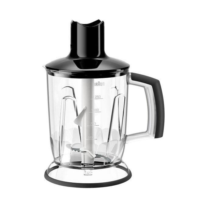 Braun MQ 40 Accessorio Maxi-Tritatutto/Tritaghiaccio per Mixer ad Immersione Nero