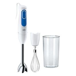 Braun MQ3005 Minipimer Cream 700 W 600 mm Plastica BluBatidora 700W Pie Acero Inoxidable Vaso