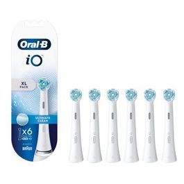 Braun Oral-B iO Testine di Ricambio Ultimate Cleaning 6 Pezzi