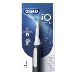 Braun Oral-B iO Series 3n Spazzolino Elettrico Nero Opaco