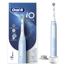 Braun Oral-B iO 3 Adulto Spazzolino a Vibrazione Azzurro