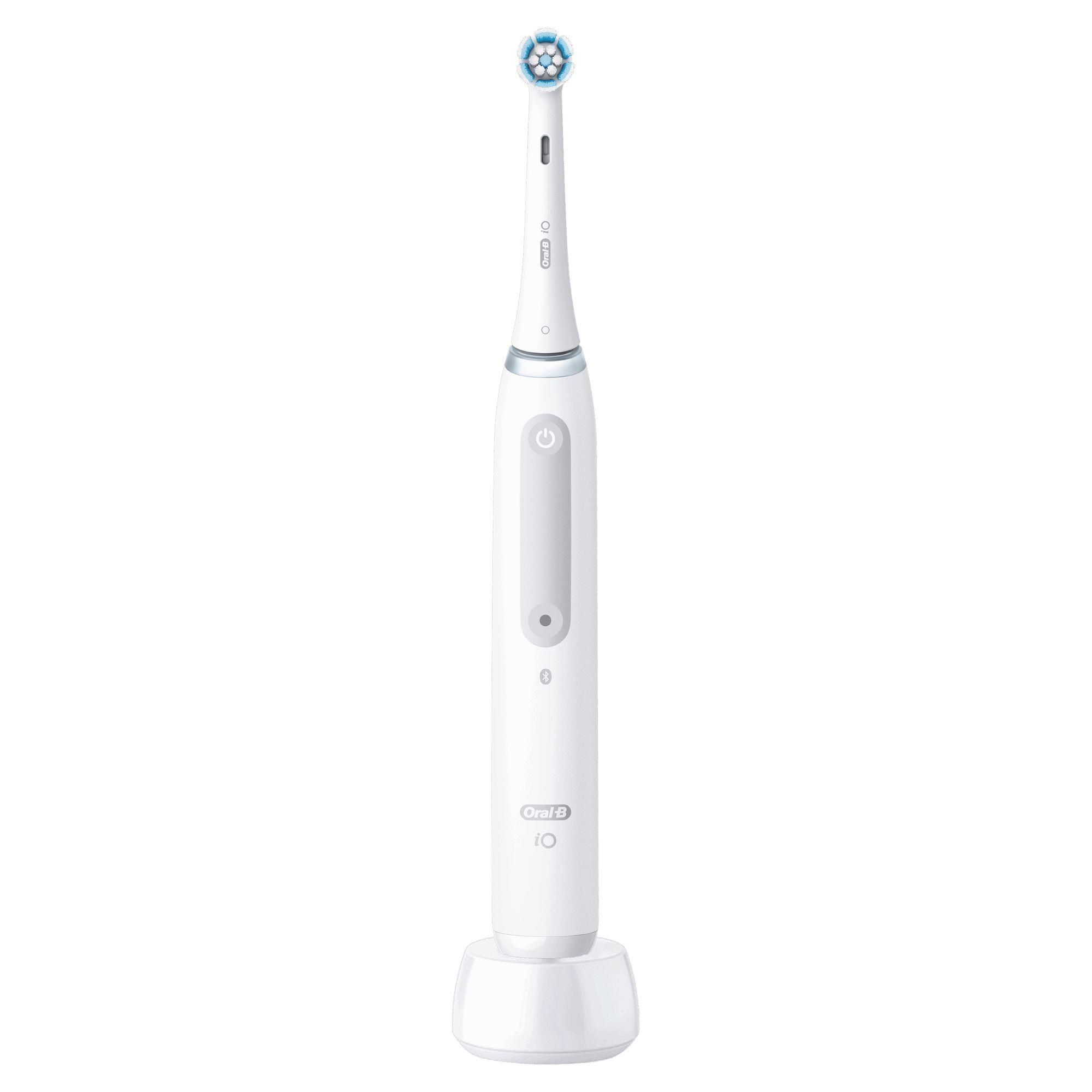 Braun Oral-B IO 4 Spazzolino Elettrico 4 Modalita' Bianco