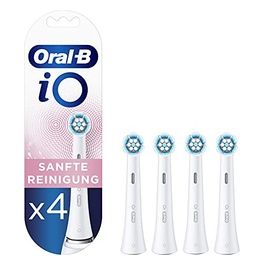 Braun Oral-B iO Testine di Ricambio Pulizia Delicata 4 Pezzi