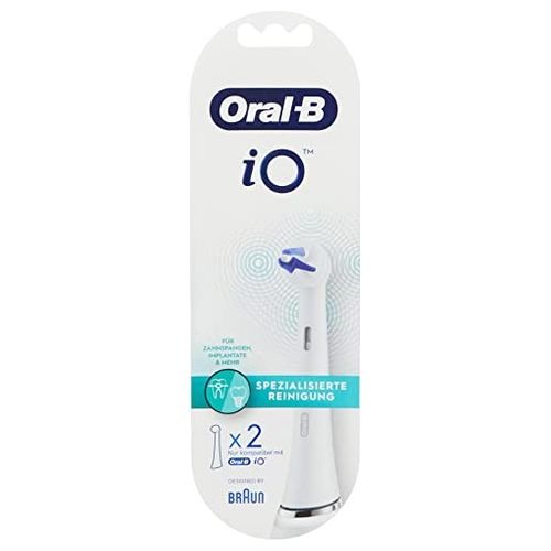 Braun Oral-B iO Testine di Ricambio Specialized Clean 2 Pezzi