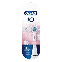 Braun Oral-B iO Testine di Ricambio Pulizia Delicata 6 Pezzi
