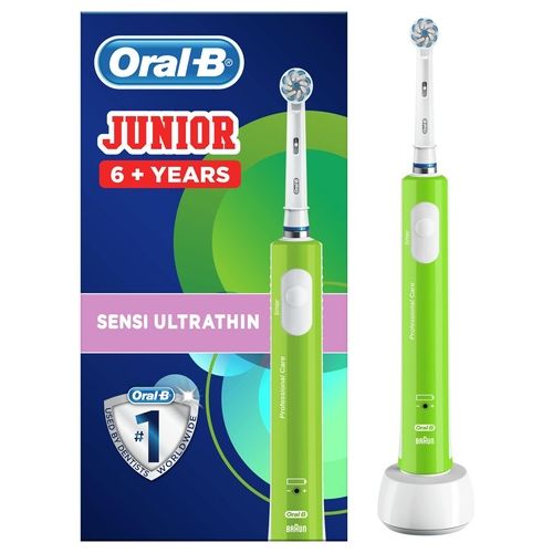 Braun Oral-B Junior Spazzolino Elettrico Bambino 6+ Verde