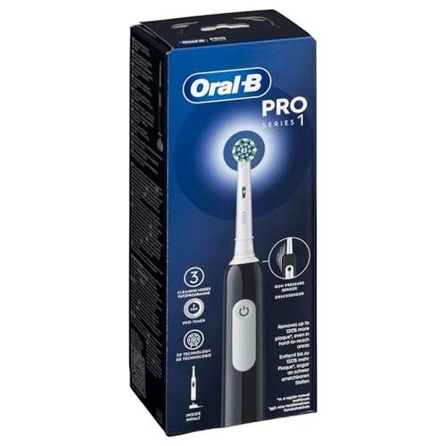 Braun Oral-B Pro 1 Cross Action Spazzolino Elettrico Nero