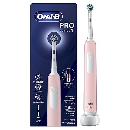 Braun Oral-B Pro 1 Cross Action Spazzolino Elettrico Pink