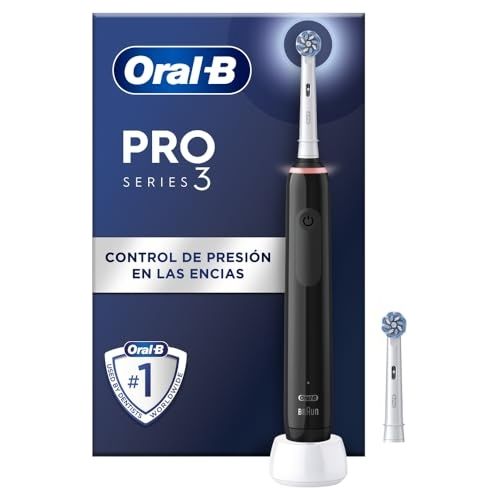 Braun Oral-B PRO 3 3000 Sensitive Clean Spazzolino Elettrico Nero