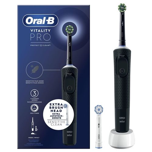 Braun Oral B Spazzolino Elettrico Vitality Pro Black