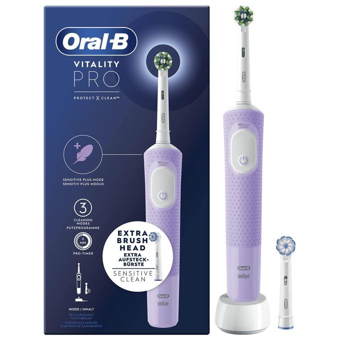 Image of Braun Oral B Spazzolino Elettrico Vitality Pro Lilla