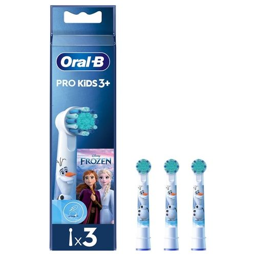 Braun Oral-B Testine di Ricambio Pro Kids con Disney Frozen 3 Testine