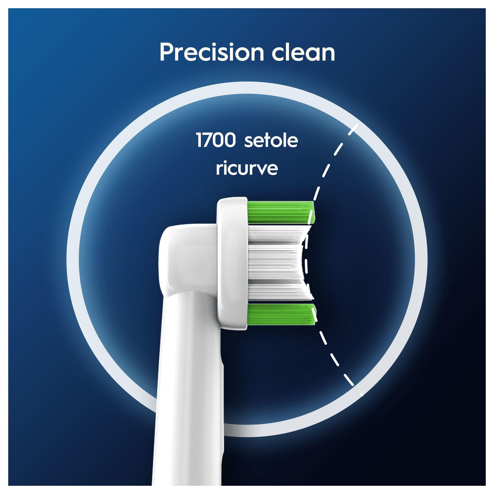 Braun Oral-B Testine Di Ricambio Pro Precision Clean 6