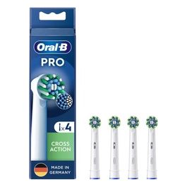 Oral-B Testine di Ricambio Pro CrossAction 4 Pezzi
