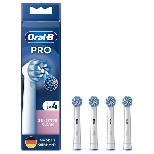 Braun Oral-B Testine di Ricambio Pro Sensitive Clean 4 Pezzi
