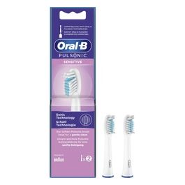 Braun Oral-B Testine di Ricambio Pulsonic Sensitive 2 Pezzi