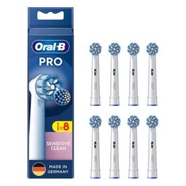 Braun Oral-B Testine di Ricambio Pro Sensitive Clean 8 Pezzi