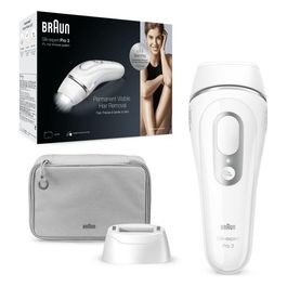 Braun PL3020 Epilatore Silk Expert Pro 3 White e Silver