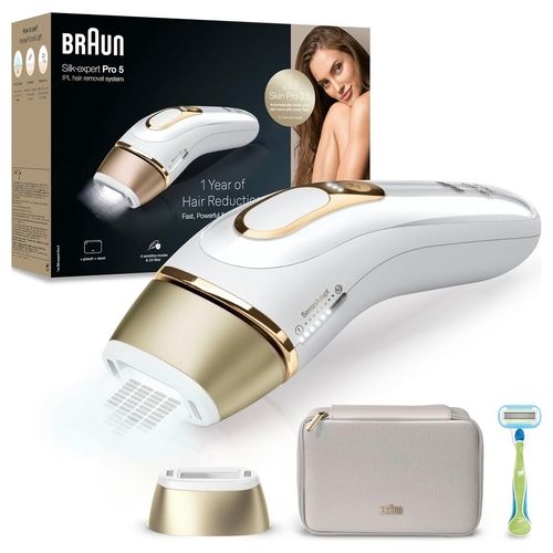 PL5052 Epilatore Luce Pulsata 400.000 Impulsi 10 Livelli Intensita' 3 Modi di Utilizzo