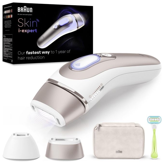 Image of Braun PL7147 Epilatore Luce Pulsata 400.000 Impulsi 10 Livelli Intensita' Accessori