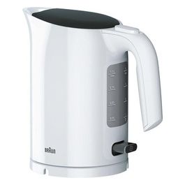 Braun PurEase WK 3000 WH Bollitore Elettrico 1Lt 2200W Nero/Bianco