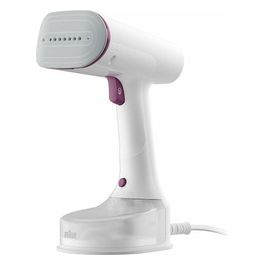 QuickStyle 5 GS5011PU Stiratore Verticale con la Prima Piastra al Mondo con Tecnologia Dual FreeGlide 3D Riscaldamento Rapido 1200W Bianco/Viola