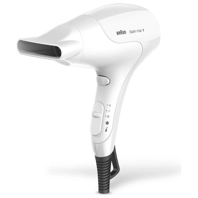 Braun Satin Hair 3 HD 380 Power Perfection 2000W Asciugacapelli Bianco