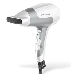 Braun Satin Hair 5 HD 580 Asciugacapelli 2500W Argento/Bianco