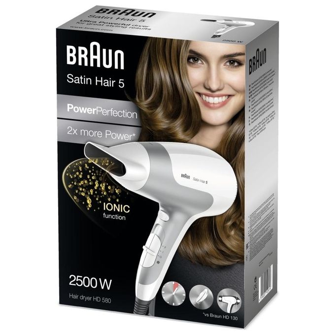 Braun Satin Hair 5 HD 580 Powerperfection